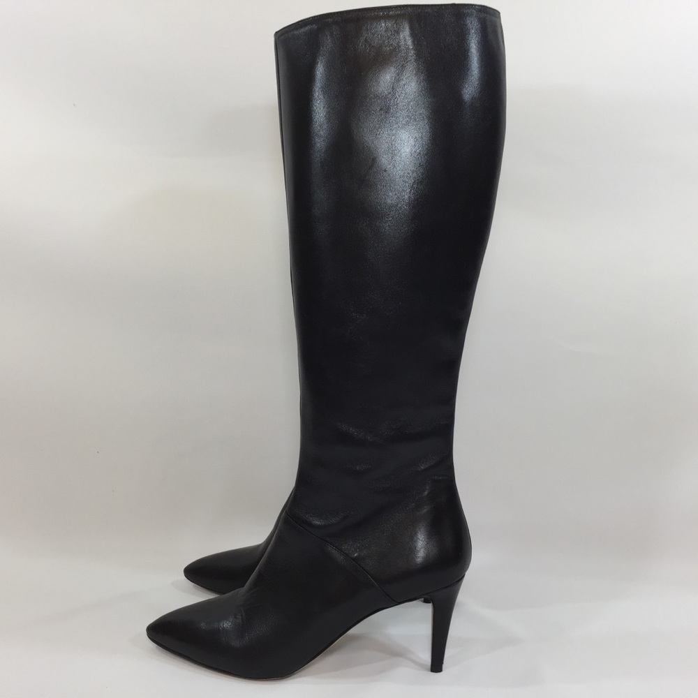 Grigiarancio Italy Leather Knee High Boots 39